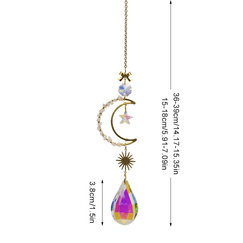 Wholesale Garden Balcony Decoration Crystal Pendant Pendant Sun Catcher